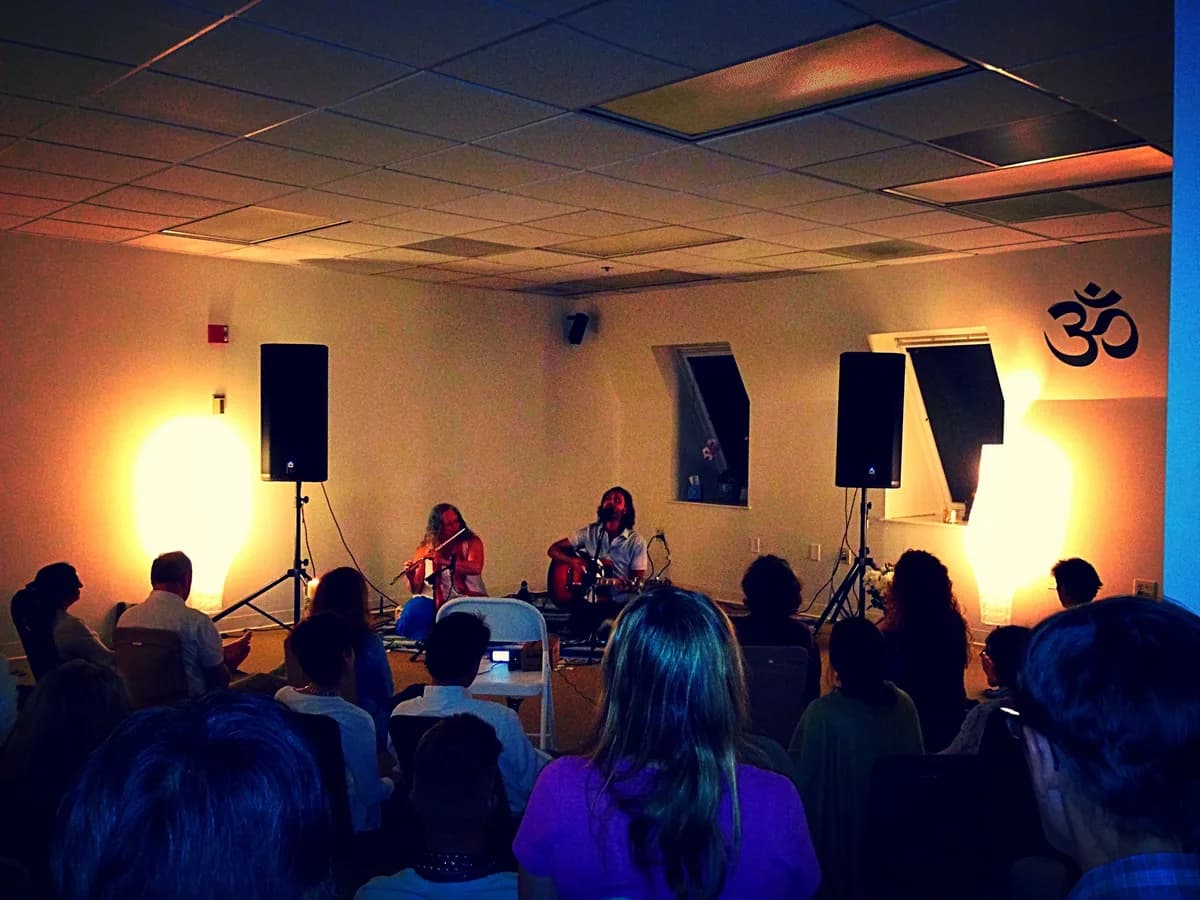 Intimate performance moment captured